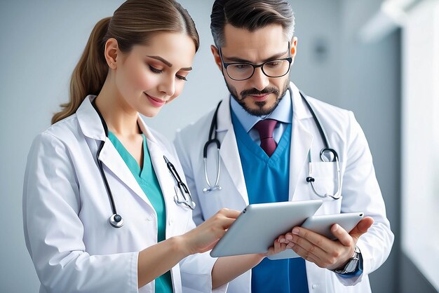 doctor-using-tablet-computer-hospital-medical-healthcare-doctor-staff-service_952832-40427